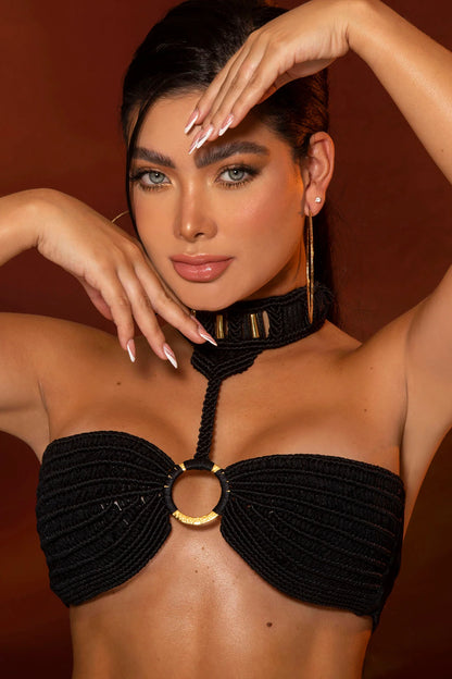 Onyx Set (2-in-1) Dress & Bikini (Removable Skirt)