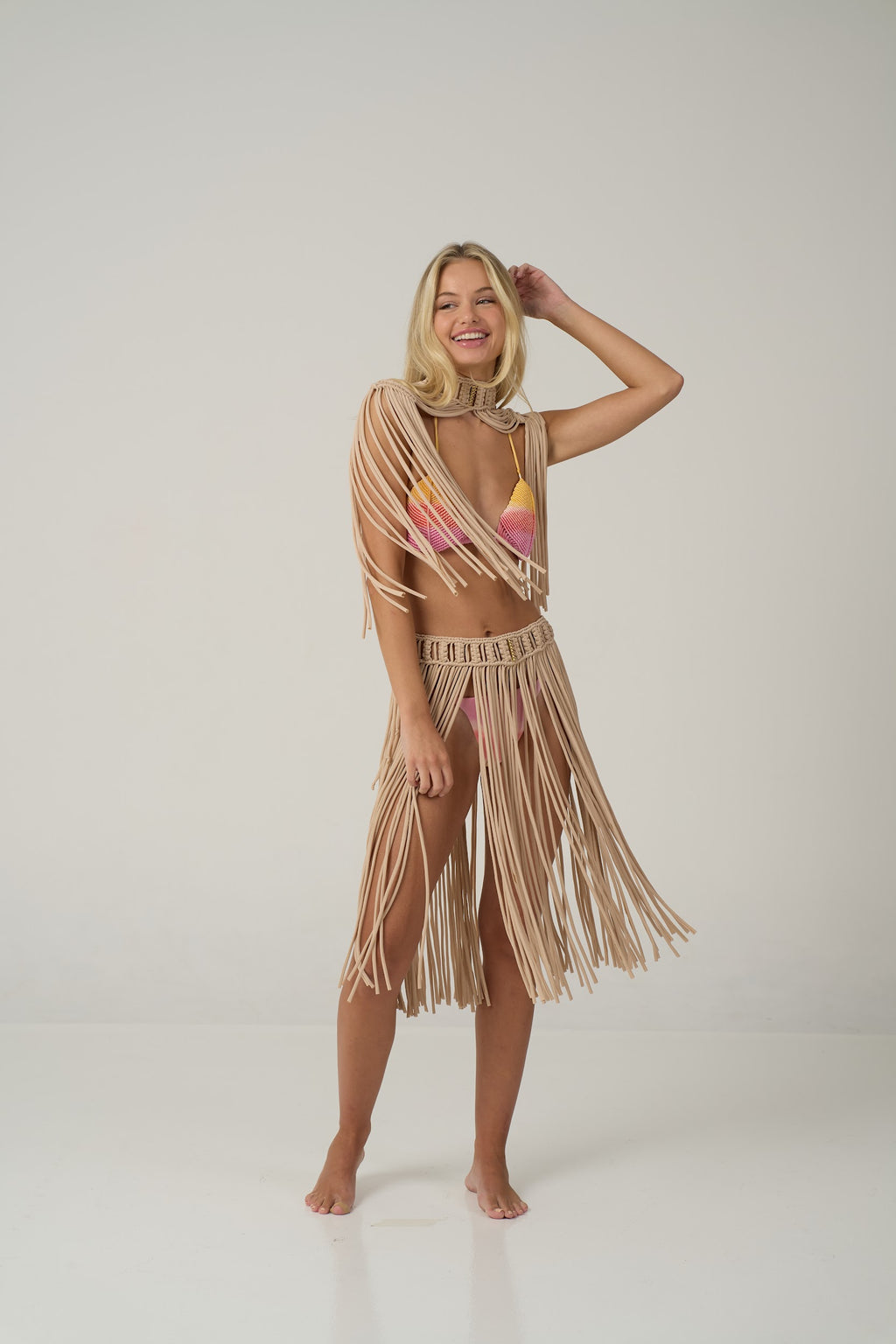 Luxury Crystal Fringe Set – Gold Edition