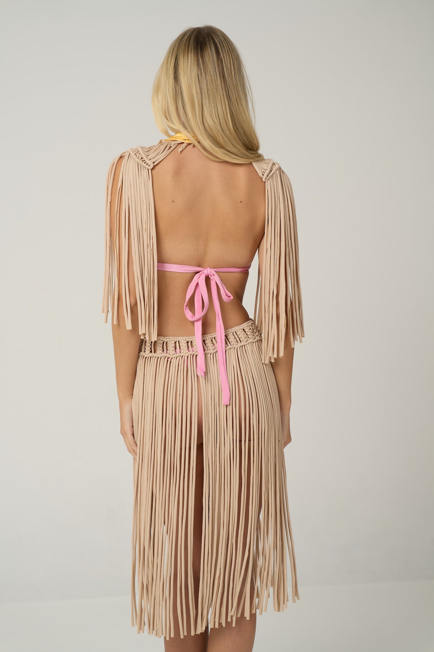 Luxury Crystal Fringe Set for Glamorous Beach Parties