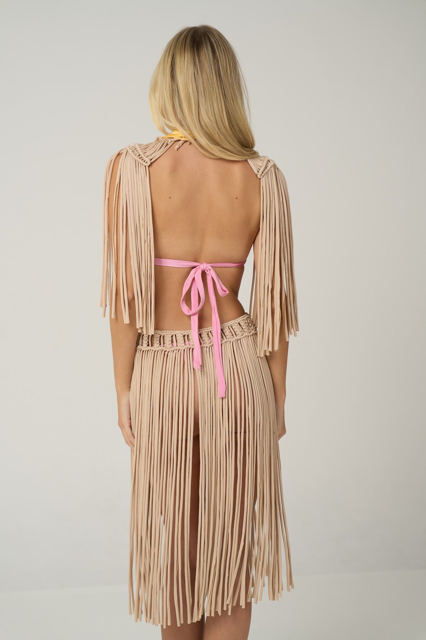 Luxury Crystal Fringe Set for Glamorous Beach Parties