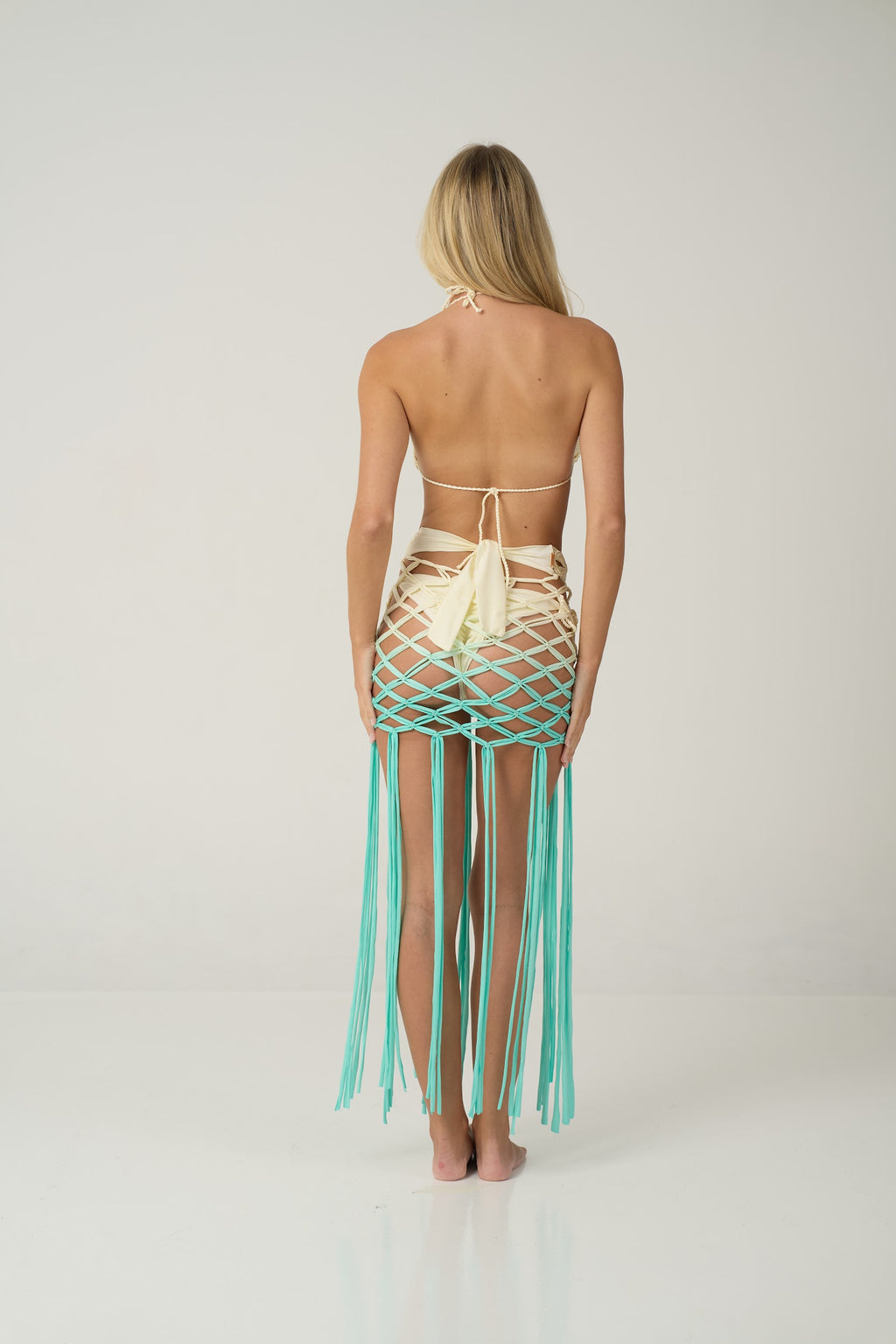 Blossom Set Esmerald (3-in-1) Bikini, Skirt & Clutch